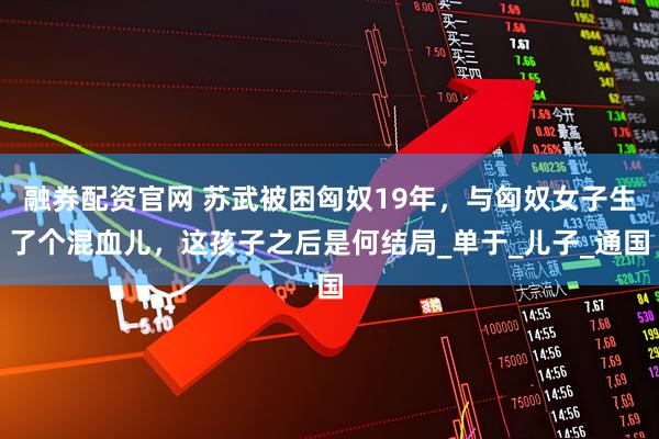 融券配资官网 苏武被困匈奴19年,与匈奴女子生了个混血儿,这孩子之后是何结局_单于_儿子_通国