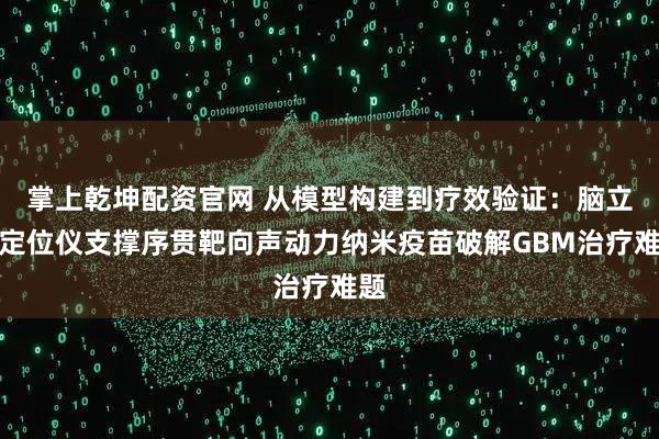 掌上乾坤配资官网 从模型构建到疗效验证:脑立体定位仪支撑序贯靶向声动力纳米疫苗破解GBM治疗难题